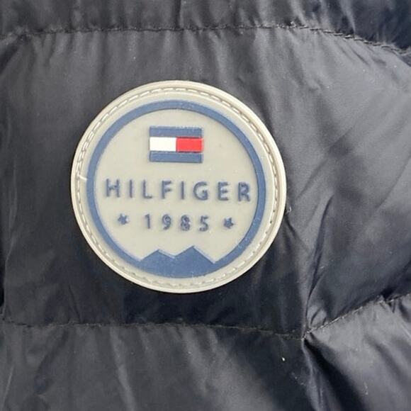 Tommy Hilfiger Men's Full Zip Hooded Hoodie Performance Puffer Coat Jacket Sz S - Picture 3 of 5